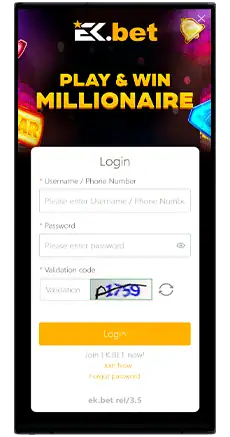 ekbet registration